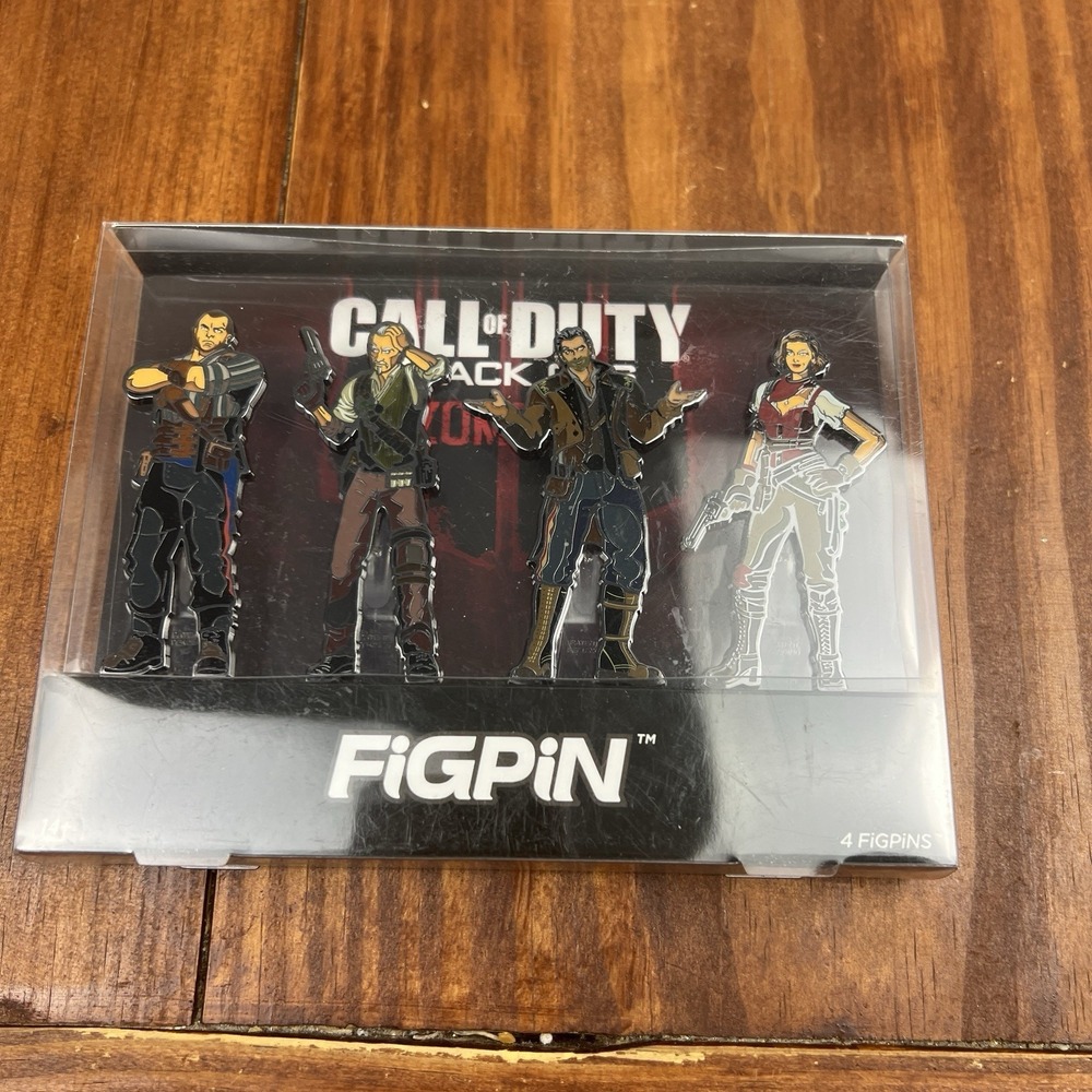 Call of Duty Black Ops 4 Zombies Special Edition FigPin Limited Release Set